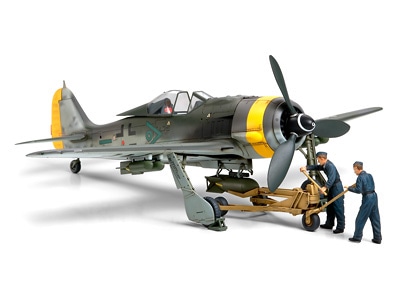 タミヤ 1/48 傑作機シリーズ フォッケウルフ Fw190 F-8/9 爆弾搭載