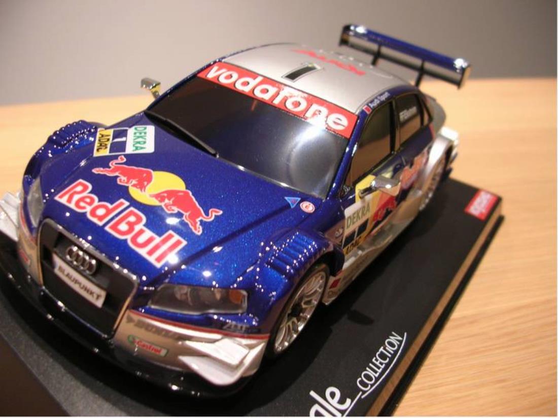 99998: Kyosho from killerkip showroom, Mini-Z Audi A4 DTM 2005 Red