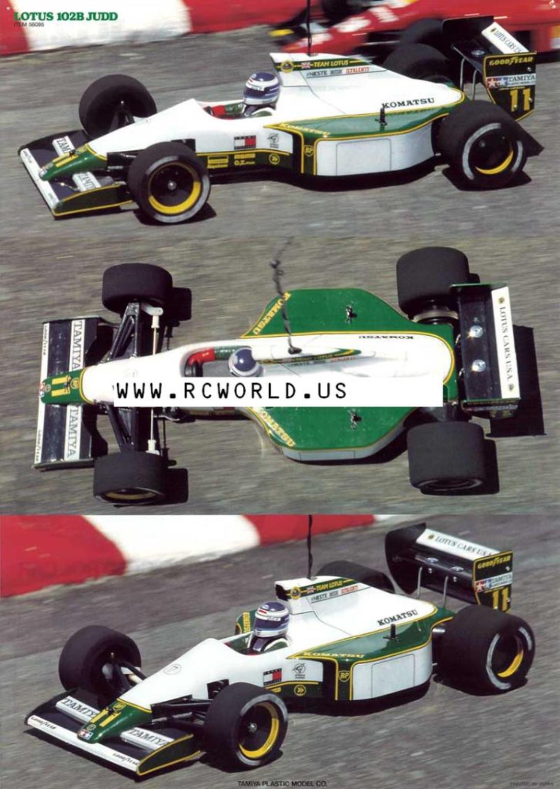 58095: Lotus 102B Judd from RCWORLD showroom, TAMIYA 1/10 RC LOTUS