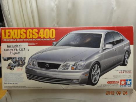 GP TG10 Lexus GS400 (w/Engine) - Tamiya RC & Radio Control Cars