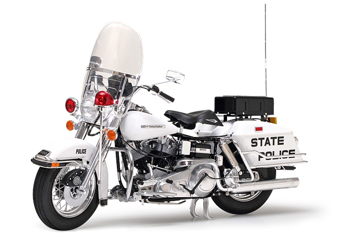 Harley Davidson Flh1200 Police Bike / Tamiya USA