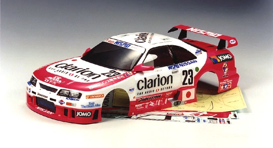 Rc Body Set Nismo Clarion Gt-R '95 Le Mans Contender / Tamiya USA