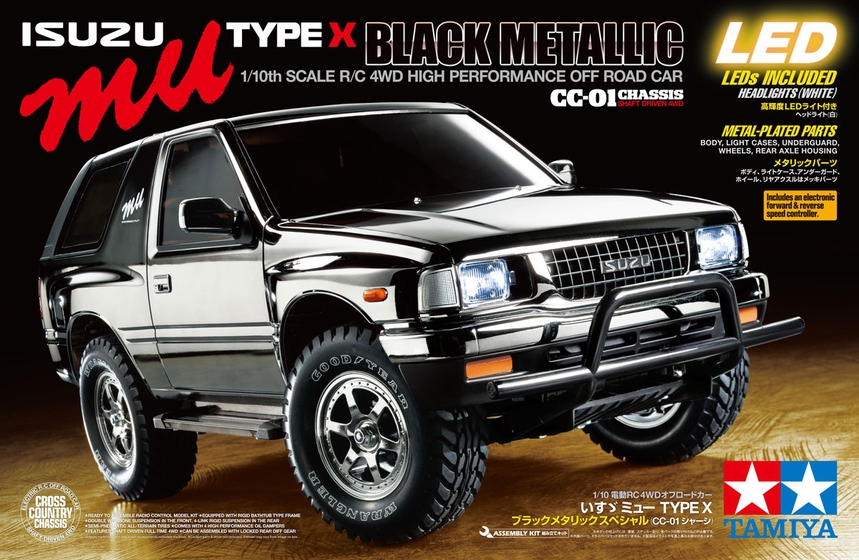 Tamiya 47383 Isuzu MU Type X CC-01 / Tamiya USA