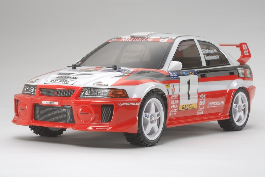 Rc Mitsubishi Lancer Evo V Wrc Df03 Ra / Tamiya USA