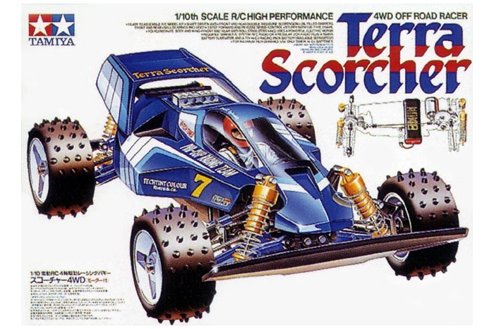 Rc Terra Scorcher Kit Rb875 / Tamiya USA