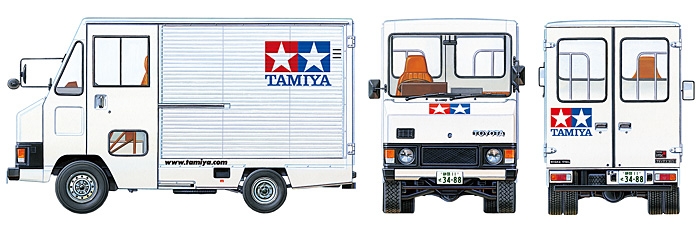 Toyota Hiace Quick Delivery Tamiya Version / Tamiya USA