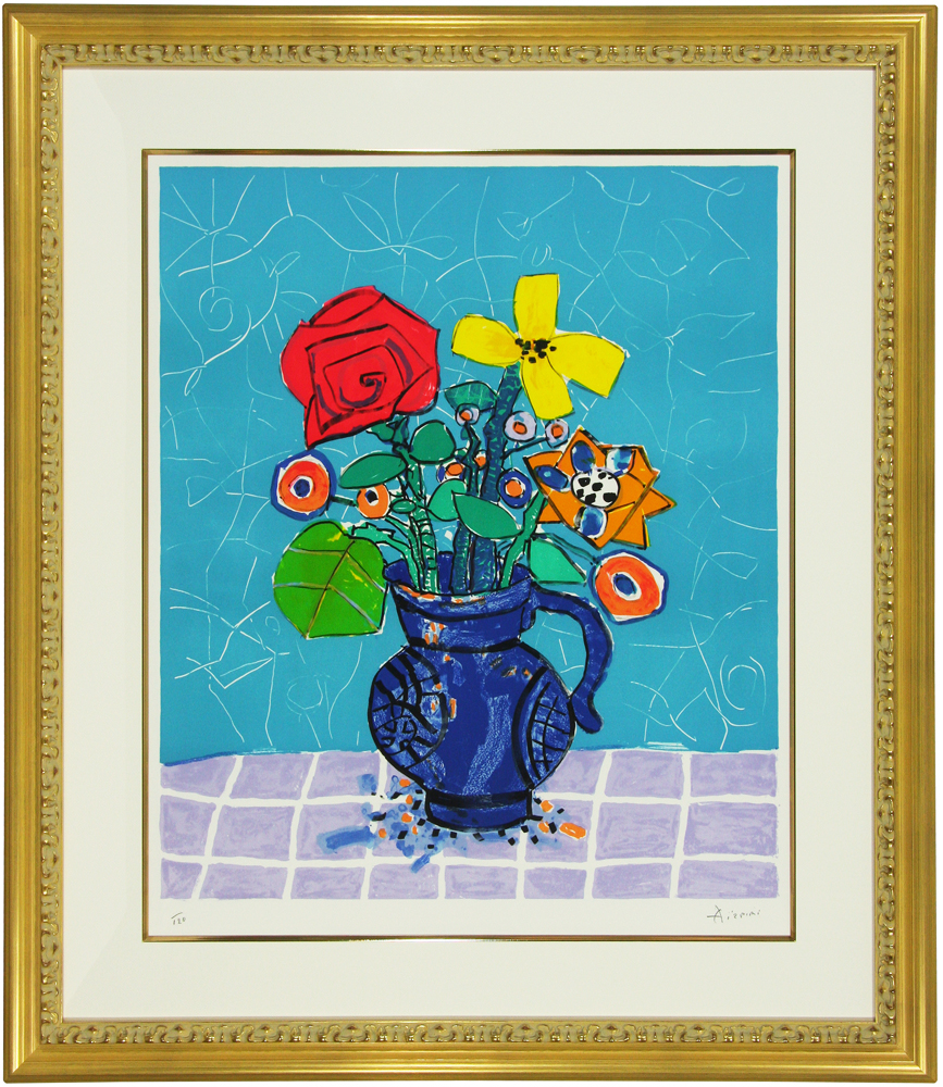 ポール・アイズピリ 「ブルーバックの花束」 Paul Aizpiri - 創業36年