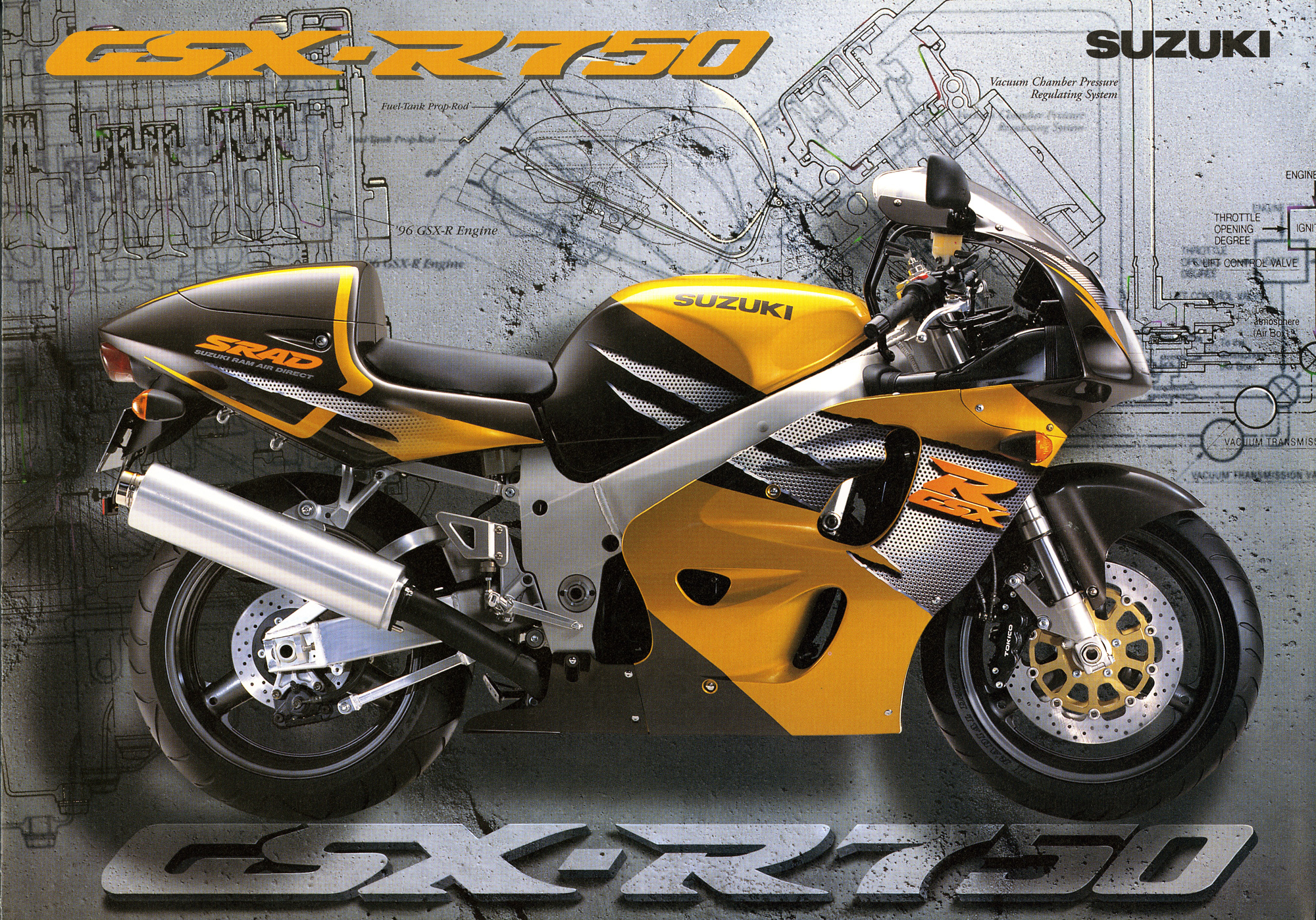 GSX-R750 30年間の軌跡】1996年 GSX-R750 - バイクニュース - タンデム