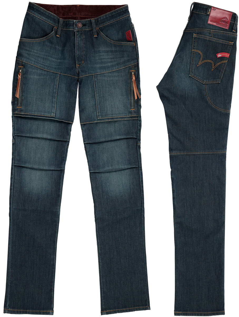 KUSHITANI×EDWINコラボの防風ライディングジーンズ4タイプが販売中