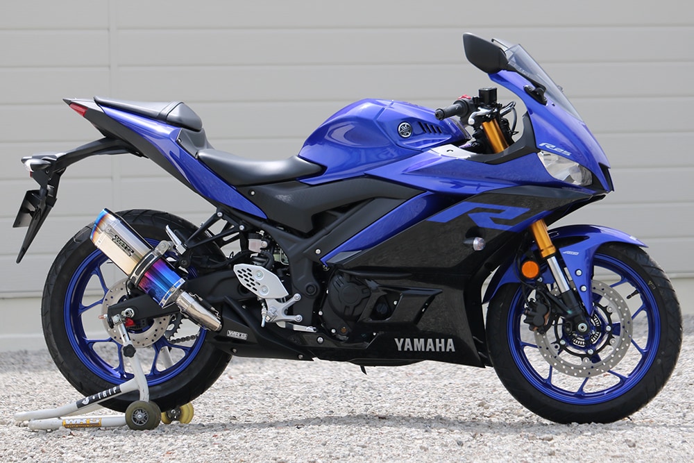 WR'Sから『新型YZF-R25/R3用 JMCA認証 SS-OVALスリップオン