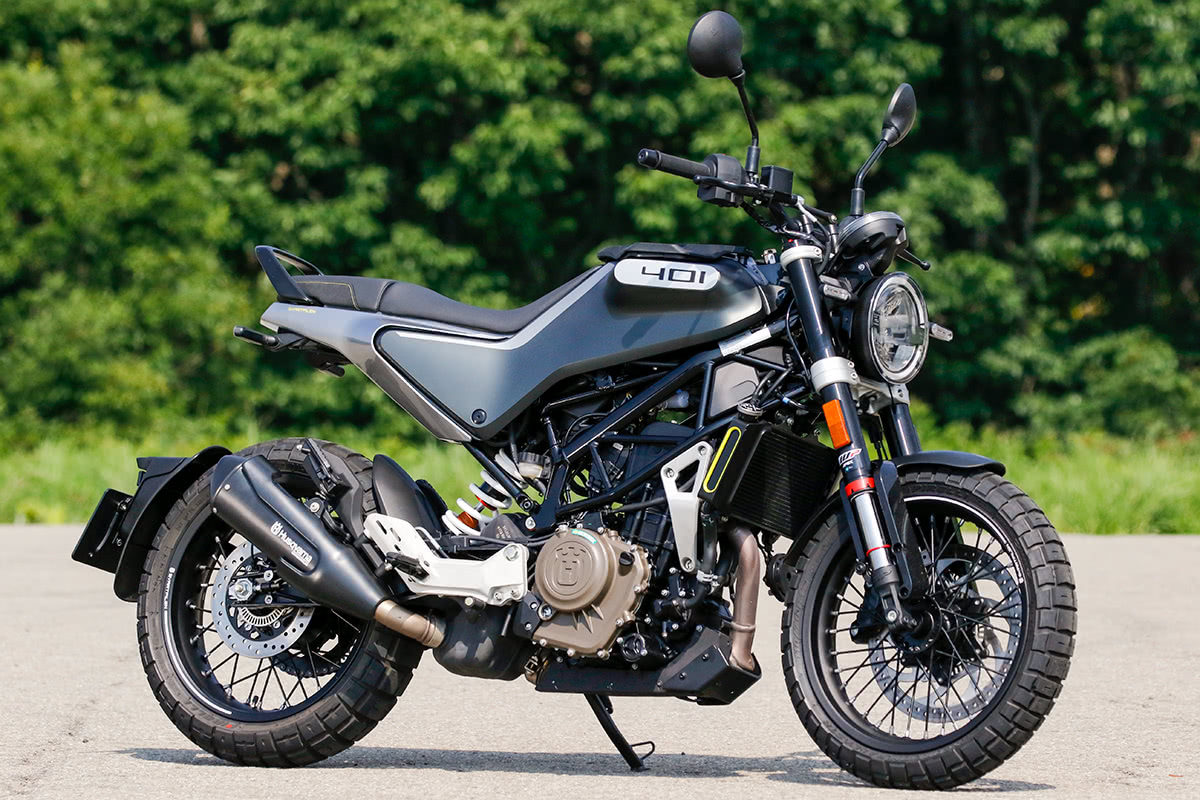 Husqvarna Motorcycles SVARTPILEN401 ：さらに機能が進化したミドル