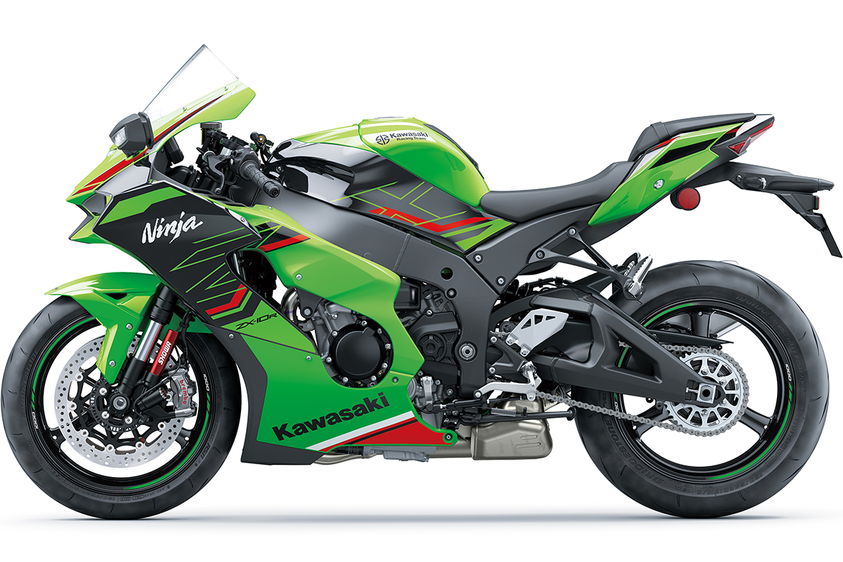 Ninja ZX-10R、Z H2 SE]23年モデルのカラー＆グラフィックが発表