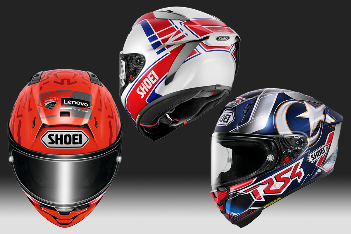 空力はMotoGP直系】SHOEI X-Fifteenに最新レプリカ3モデル登場