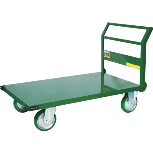 たのめーる】TRUSCO 鋼鉄製運搬車 1トン 1200×750 緑 SH10-1 1台の通販