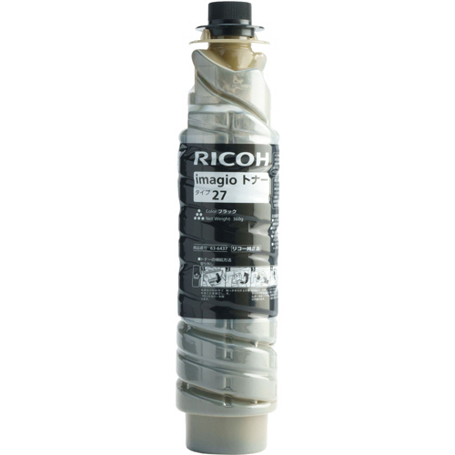 たのめーる】リコー imagioトナー タイプ27 ブラック 636437 1個の通販