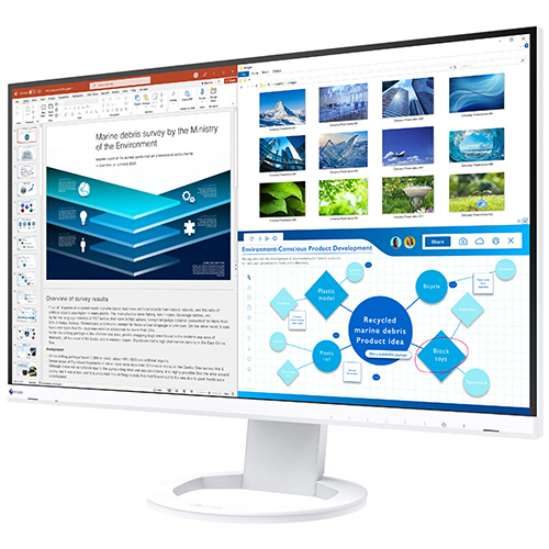 たのめーる】EIZO FlexScan 27.0型 カラー液晶モニター ホワイト