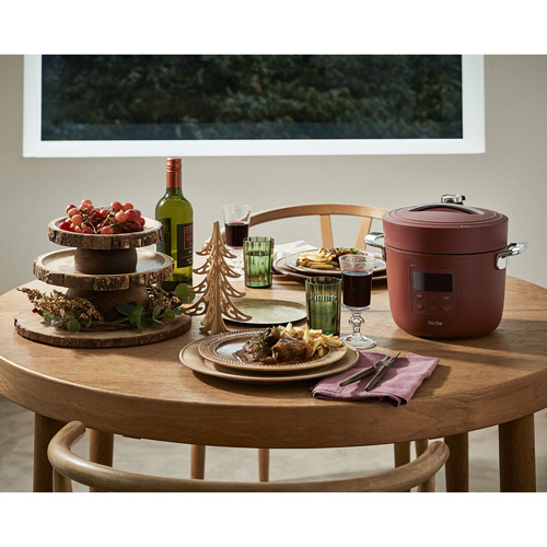 たのめーる】エーステージ Re・De Pot 電気圧力鍋 2L レッド PCH-20LR