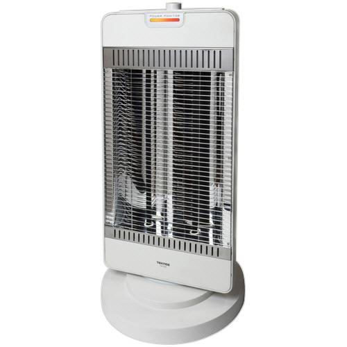 たのめーる】千住 TEKNOS パワーモニター付きシーズヒーター ホワイト