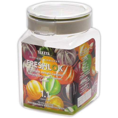 たのめーる】タケヤ化学工業 TAKEYA フレッシュロック 角型 500mL 1個