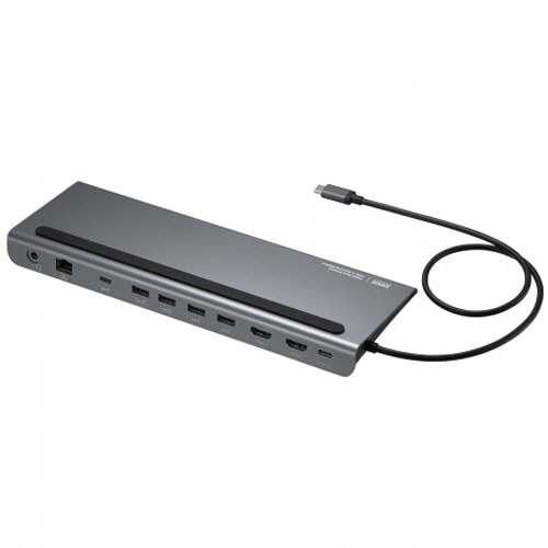 たのめーる】サンワサプライ USB Type-Cドッキングステーション(4K対応