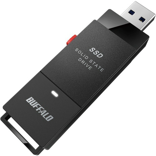 たのめーる】バッファロー USB3.2(Gen1) ポータブルSSD スティック型