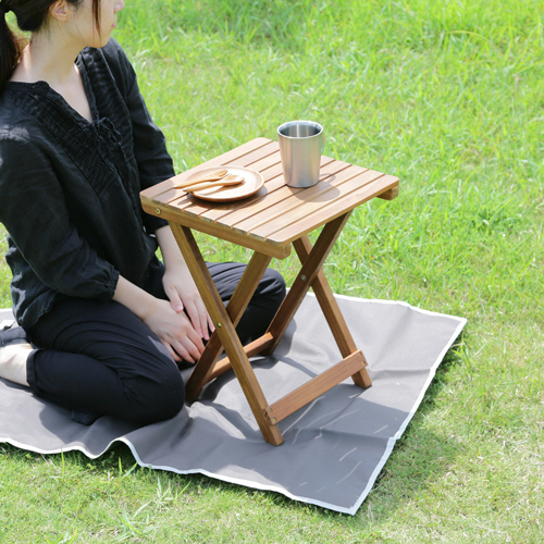 たのめーる】不二貿易 サイドテーブル VFS-GT33FJ 幅350×奥行350×高さ