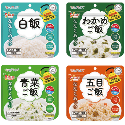 たのめーる】尾西食品 尾西の携帯おにぎり 4種詰合せセット 1ケース(60