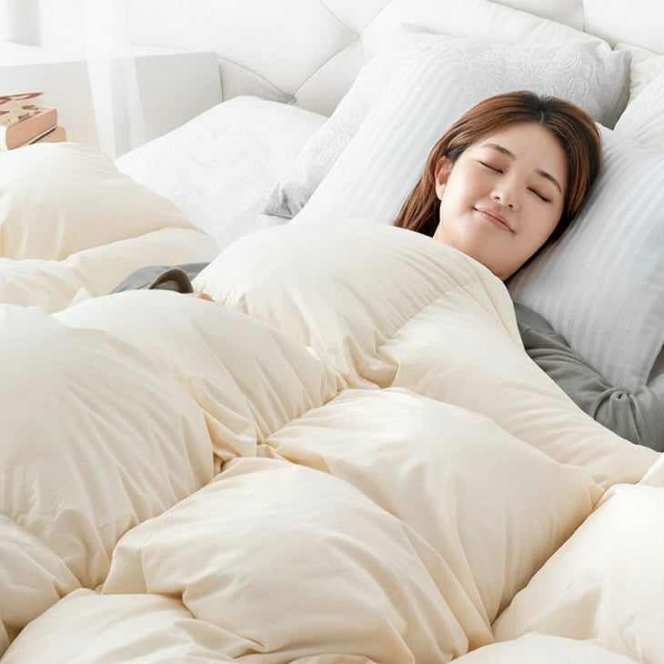 シングルロング] 羽毛布団 日本製 スタンダードタイプ ホワイトダック