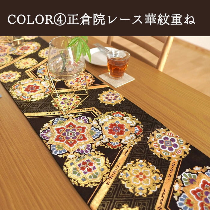 3048、3049、3050花嫁衣装の丸帯から作った豪華な刺繍のテーブル