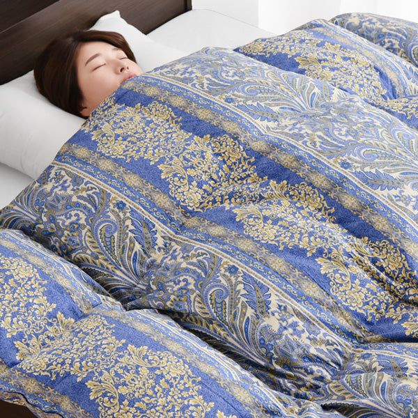 クリアランス】[ダブル] 羽毛布団 増量1.7kg マザーグースダウン95