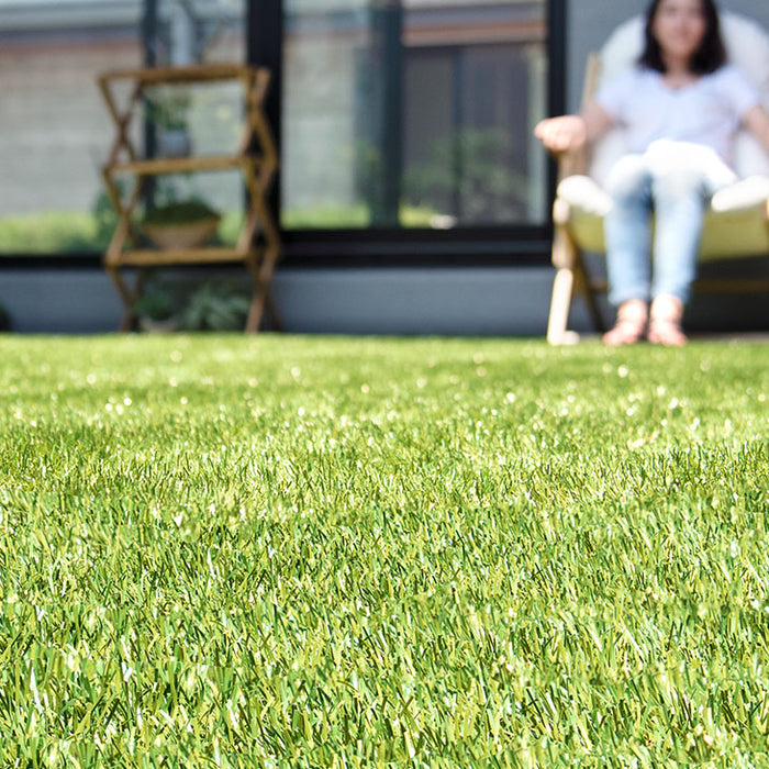 1m×20m] リアル人工芝 高耐久 芝生ロール 高密度44万本/m2 芝丈35mm