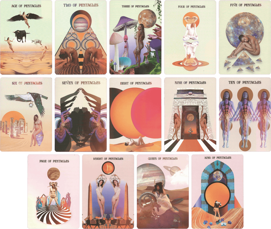 She Wolfe Tarot | Fourth Edition by SERPENTFIRE | Pink Tarot Deck