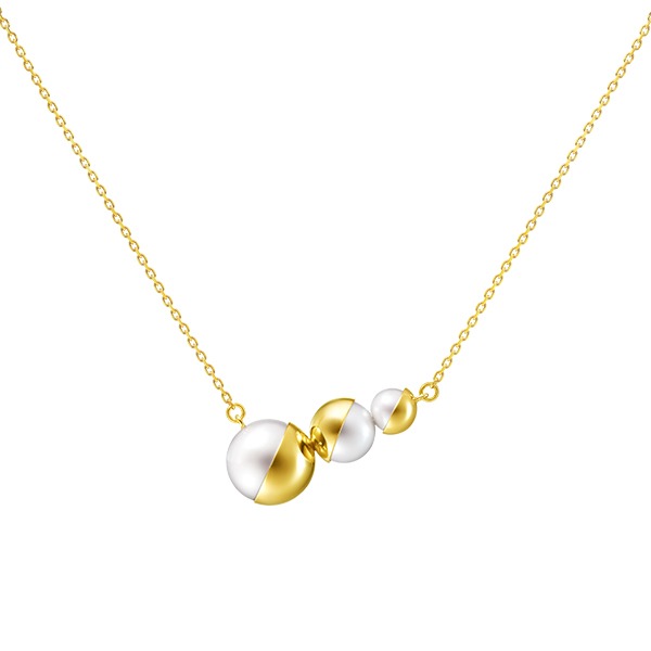 アルルカン スラッシュド ネックレス PC-17163-18KYG|ネックレス