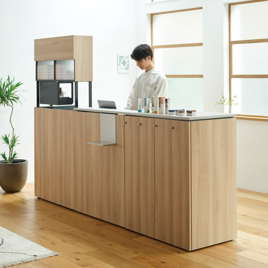 レセプションユニット | ミラー・サロン家具・ワゴン等 | 製品情報