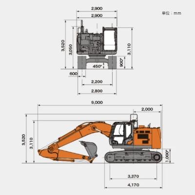 ZX225USR 0.7㎥小旋回解体仕様機 日立建機日本 | レンタル商品 | 株式