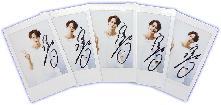 TBSチャンネル 契約者限定プレゼント 宮野真守 直筆サイン入りチェキを