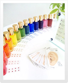 TCパワーピアス カラーセラピスト講座 - カラーセラピストの資格取得