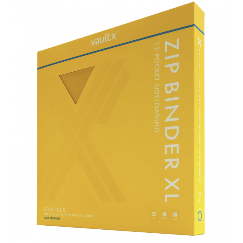 Vault X 12-Pocket Exo-Tec Zip Binder SV8