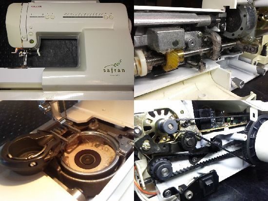 シンガーミシン修理｜safran｜model 3600（京都府から） | tetetta