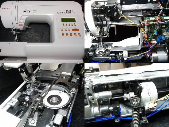 SINGERミシン修理｜monami NU Plus｜SC-200｜ボタンホール不調
