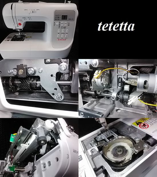 SINGERミシン｜SN-21（糸が絡む、縫い目が飛ぶ） | tetettaミシン修理