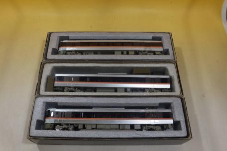 足立区 HOゲージ MODEMO 特急形直流電車 373系 3両セット 出張