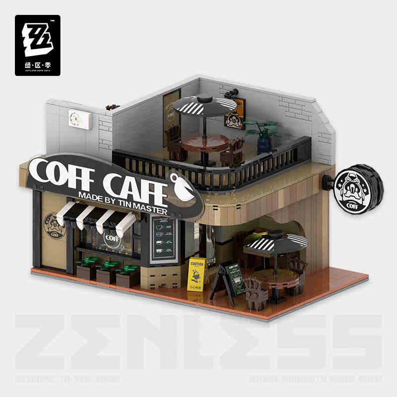 Zenless Zone Zero 6th Street Scene-Assembly Building Blocks Toy Vol.1