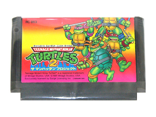 スーパーファミコン 忍者タートルズ 2タイトルセット