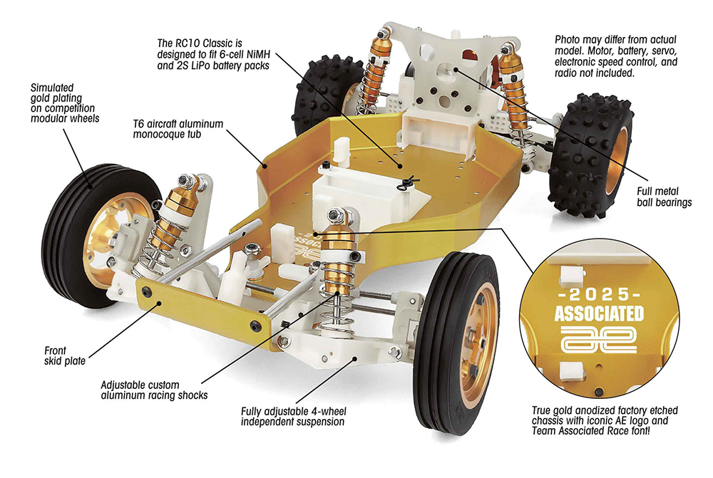AS6042 RC10 2025 Metallic Edition Kit [AS6042] - 85,690円 : TEAM
