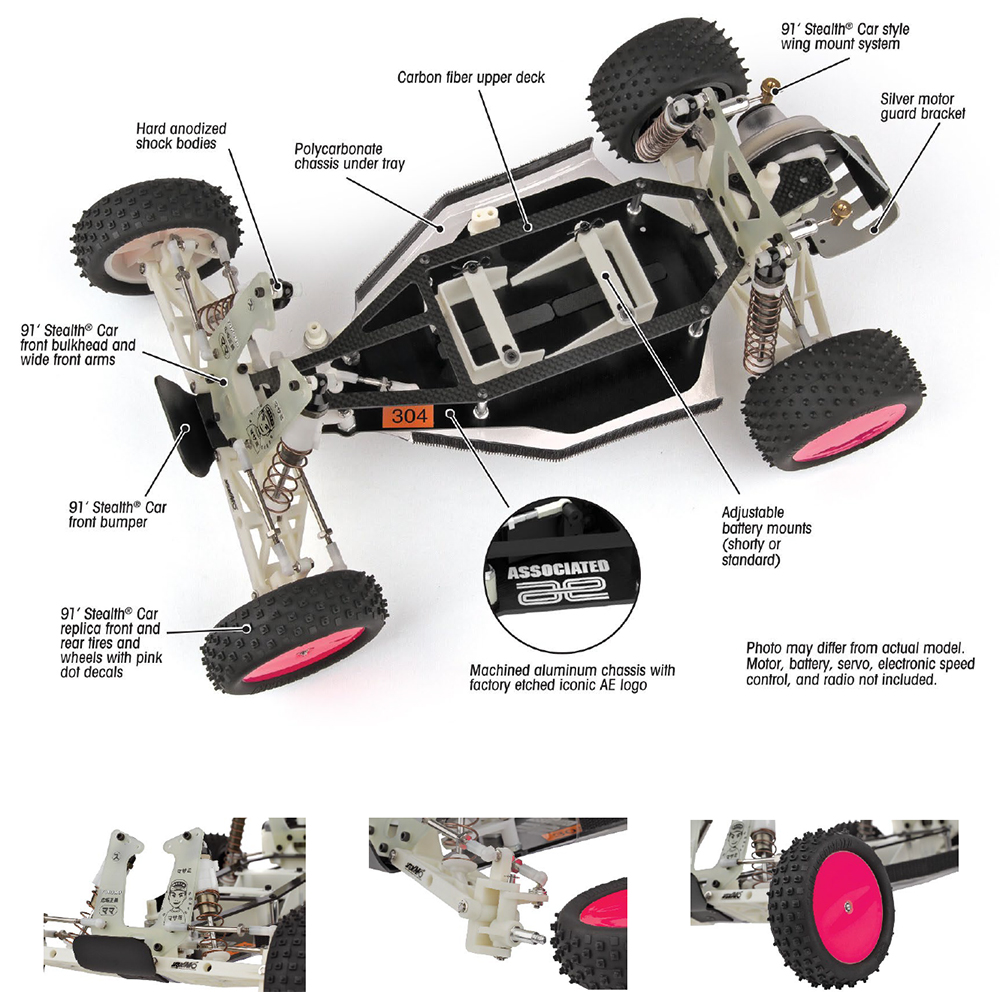AS6044 RC10 1991 Stealth Masami Edition Kit [AS6044] - 101,750円