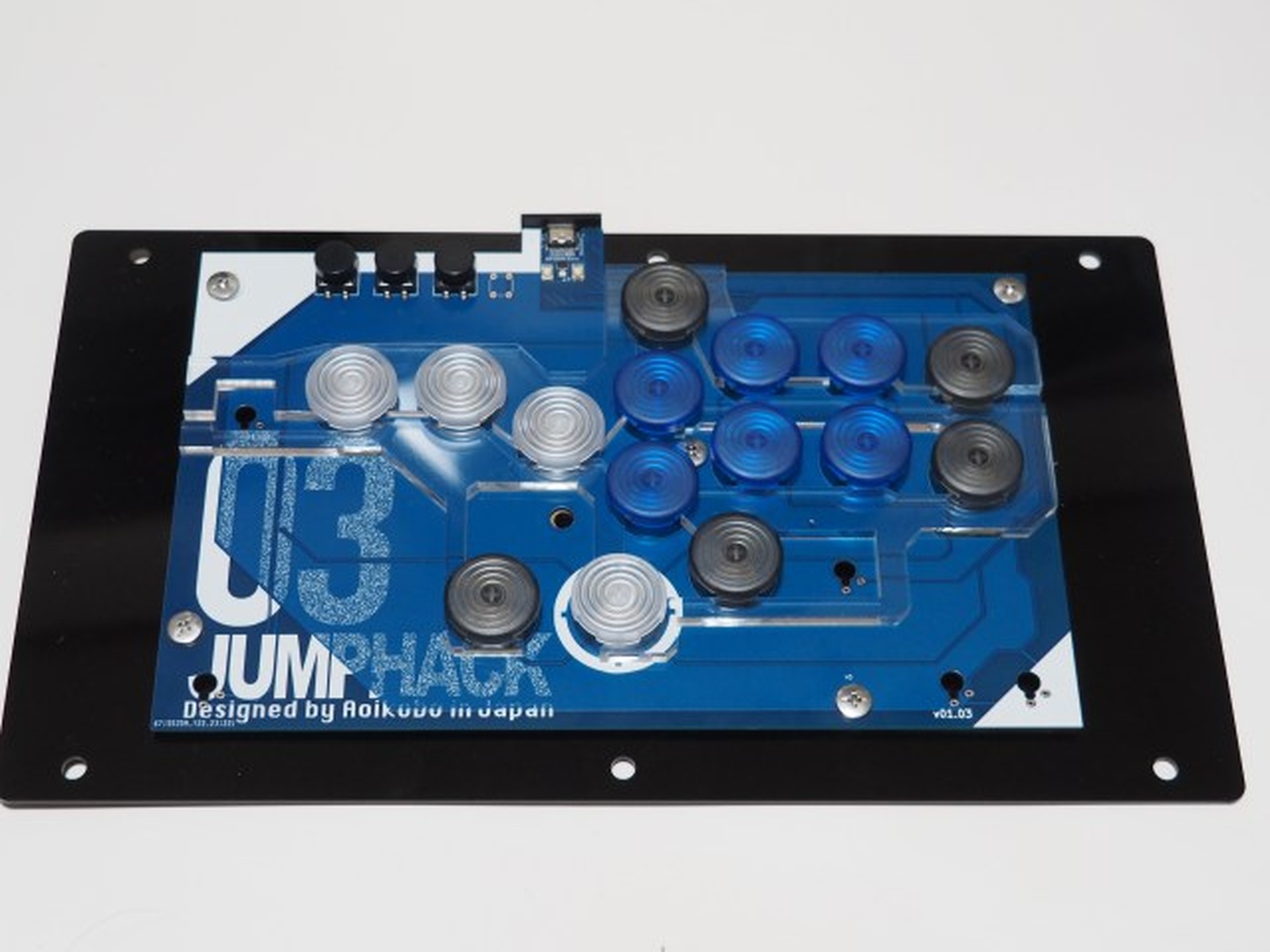 アケコン自作キットに挑戦。レバーレスコントローラー「JumpHack03