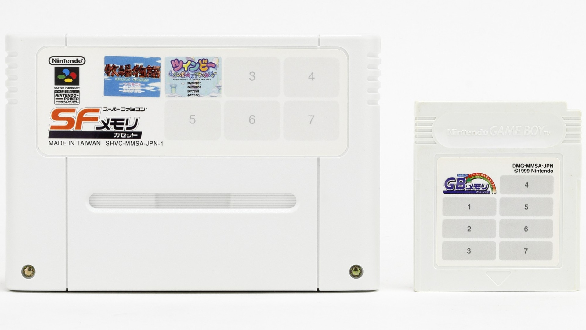 ローソンで書き換え可能だったNINTENDO POWER用ゲームカートリッジ「SF