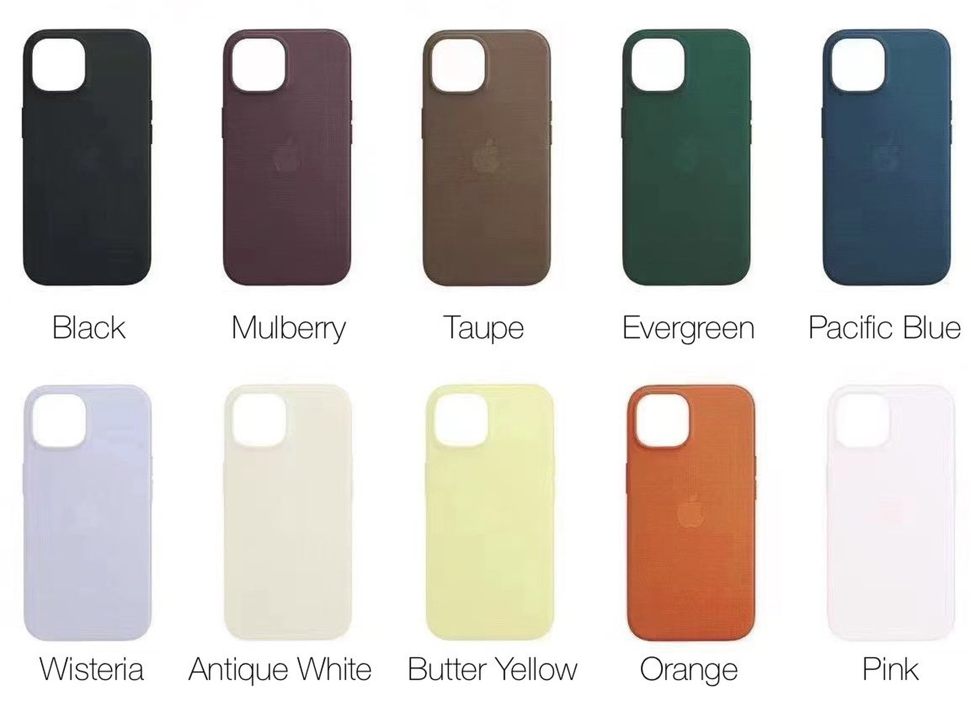 iPhone 15（仮）向けにアップル純正ファブリック素材の「ファイン