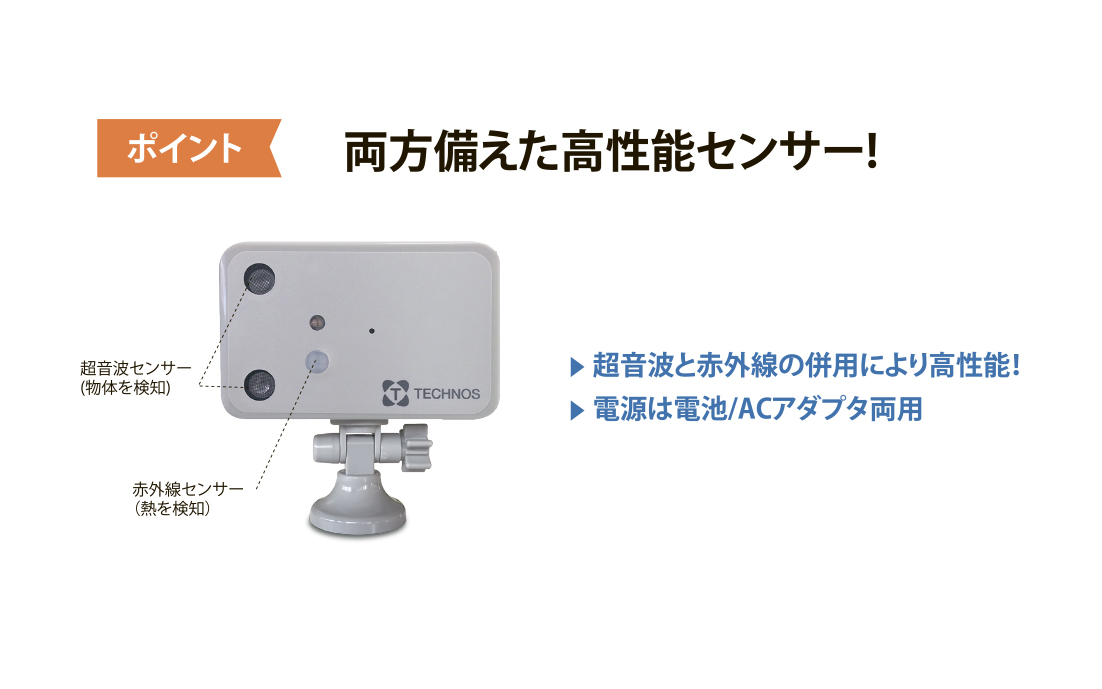 超音波・赤外線コール | 株式会社 テクノスジャパン